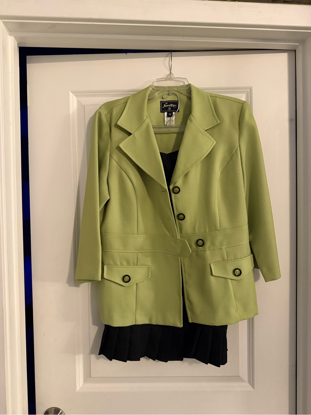 Signature Studio Lime Green Tailored Blazer Jacket
